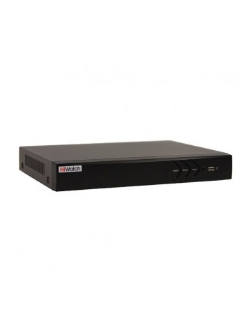 DS-H104U. 4-х канальный гибридный HD-TVI регистратор для аналоговых, HD-TVI и AHD камер + 2 IP-камеры@4Мп